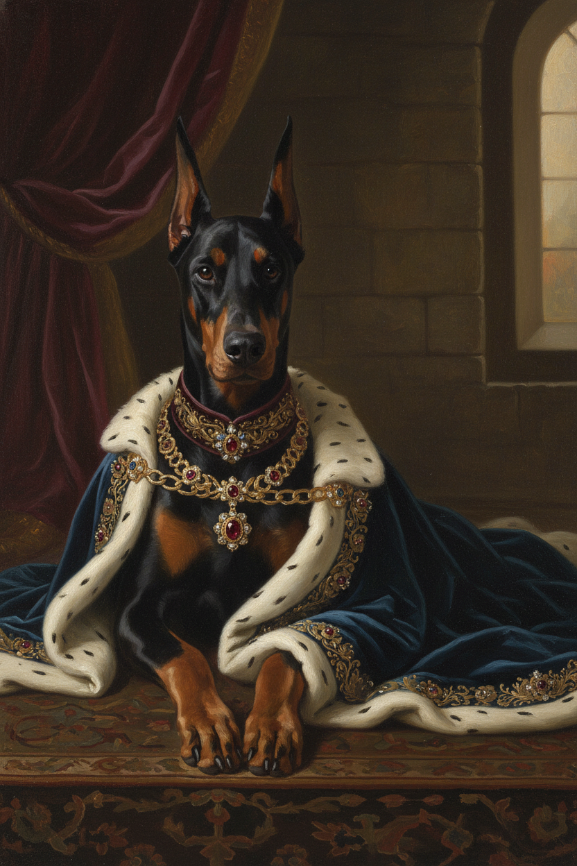 After - Timeless Pet Portrait Royal